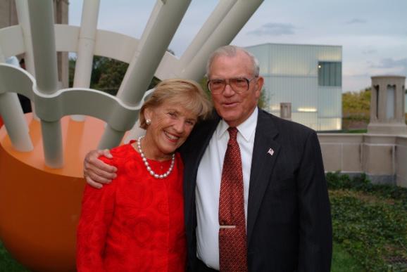  - Adele and Don Hall outside museum Photo by Mark McDonald 650